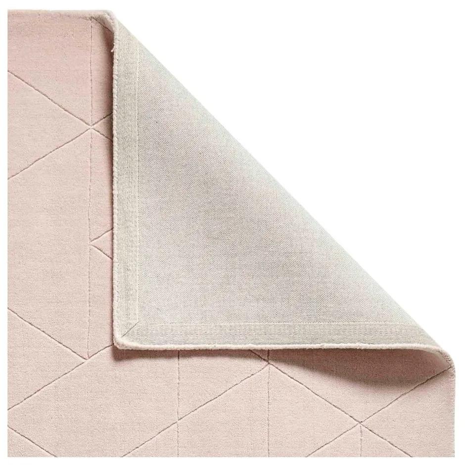 Tappeto di lana rosa , 120 x 170 cm Kasbah - Think Rugs