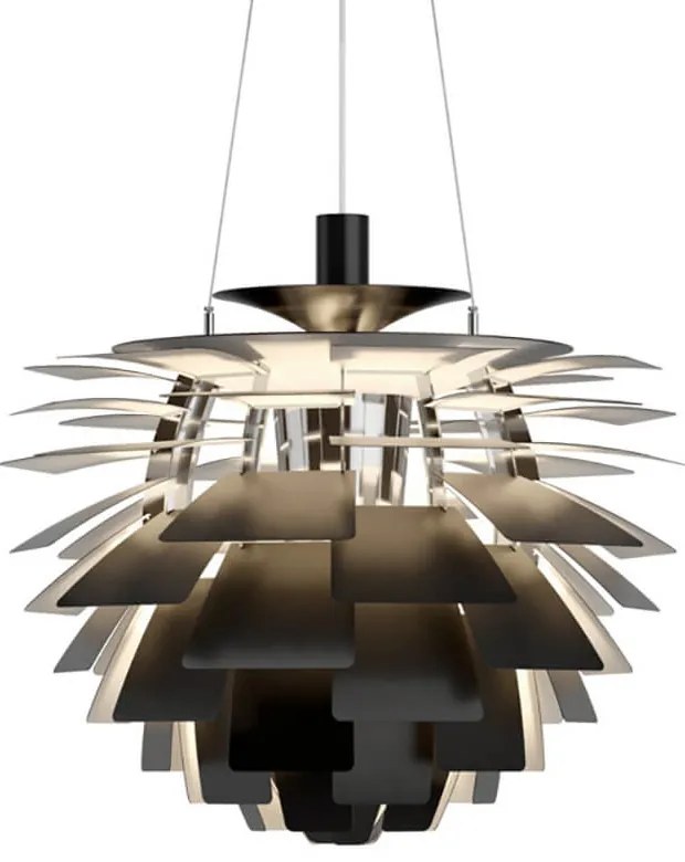 Louis Poulsen - PH Artichoke Lampada a Sospensione Ø600 Black Louis Poulsen