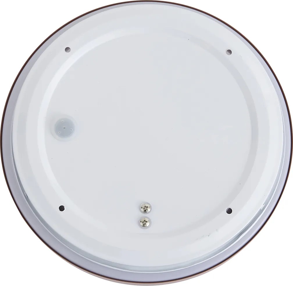 Plafoniera moderna Sienna con bianco 25cm IP44 - Walden