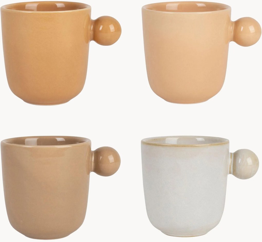 Set di 4 tazzine da caffè Klosen