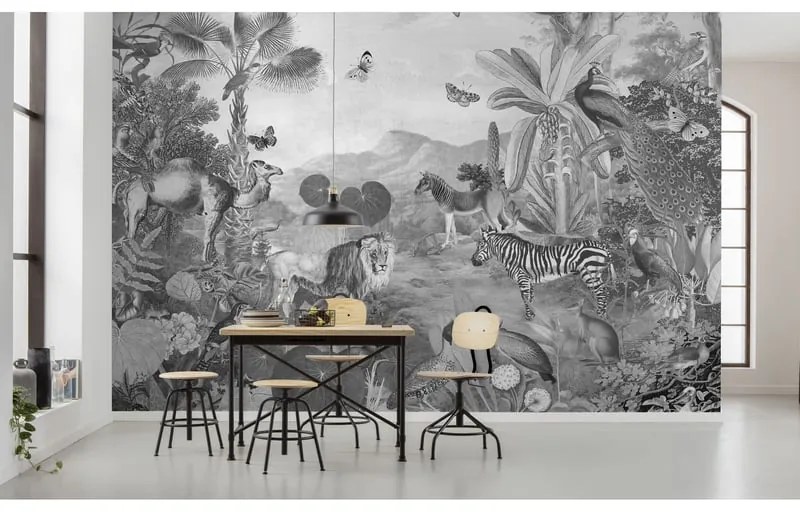 Fotomurale KOMAR Flora e Fauna, Multicolore 350X250 cm