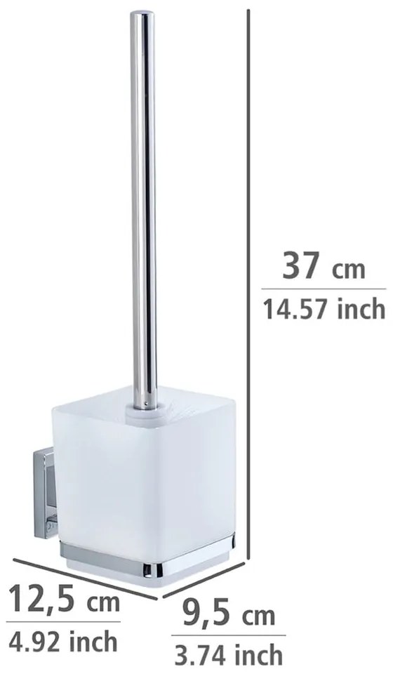 Supporto per scopino autoportante Vacuum-Loc, capacità di carico fino a 33 kg Quadro - Wenko