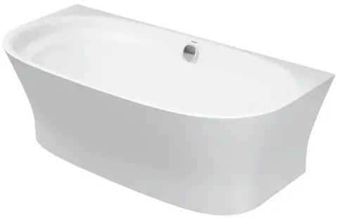 Vasca idromassaggio 190x90 a parete con pannello integrato bianco Cape Cod 760364000AS0000 Duravit