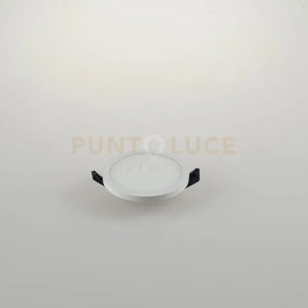 Incasso led plus bianco 8w 780lm 4000k ip44 10x2,5cm