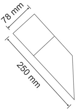 Lampada da esterno NEW YORK 1xE27/40W/230V IP44 antracite
