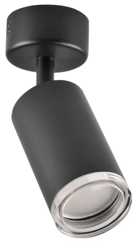 Faretto da bagno LED RGBW dimmerabile TURYN 1xGU10/6,5W/230V IP44 nero