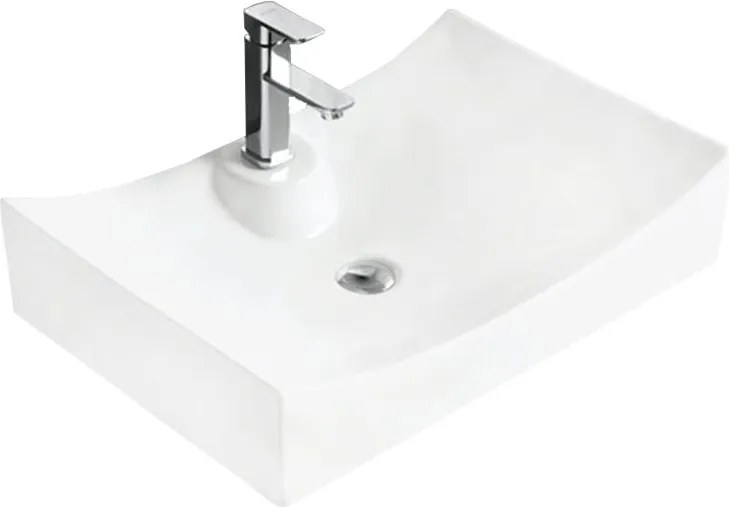 Mexen Gaja lavabo da appoggio 66 x 45 cm, bianco - 21726600