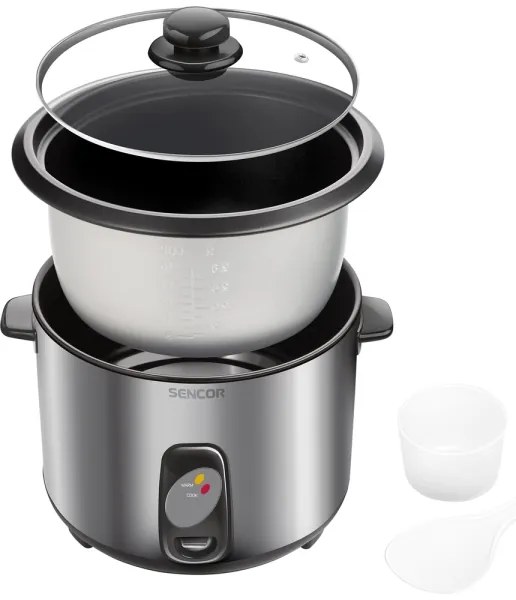 Sencor - Cuociriso 1000W/230V 2,8 l in acciaio inox