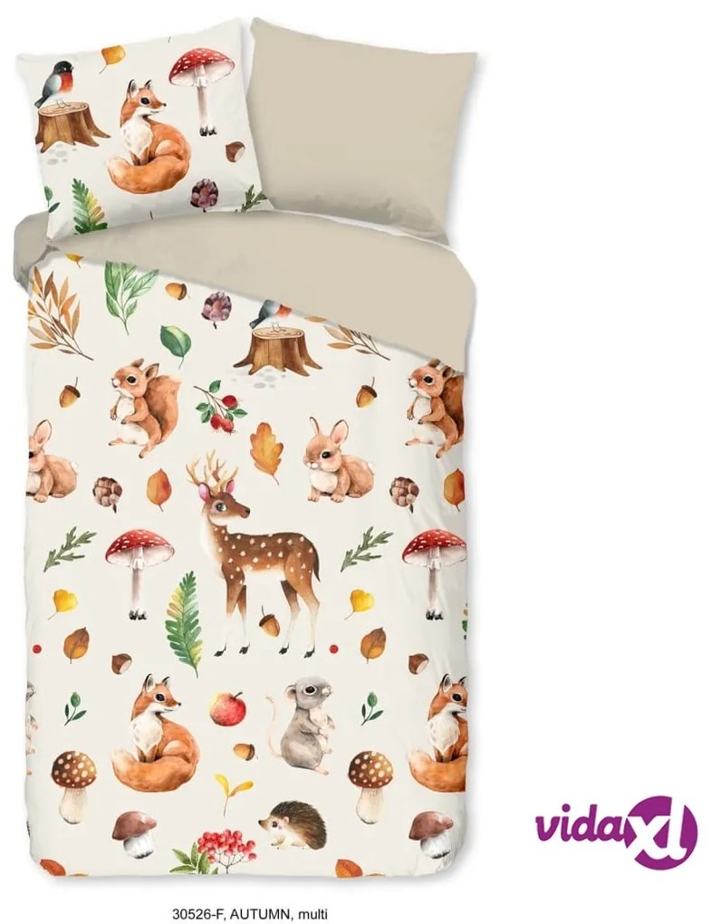 Good Morning Copripiumino per Bambini Autumn 140x200/220 cm