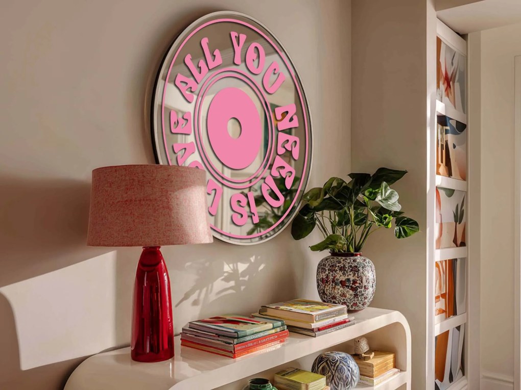 Adesivo per specchio S42 – CD- All you need is love