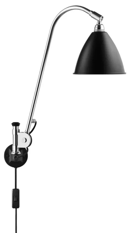 Bestlite BL6 Applique da Parete Ø16 Cromato/Nero - GUBI