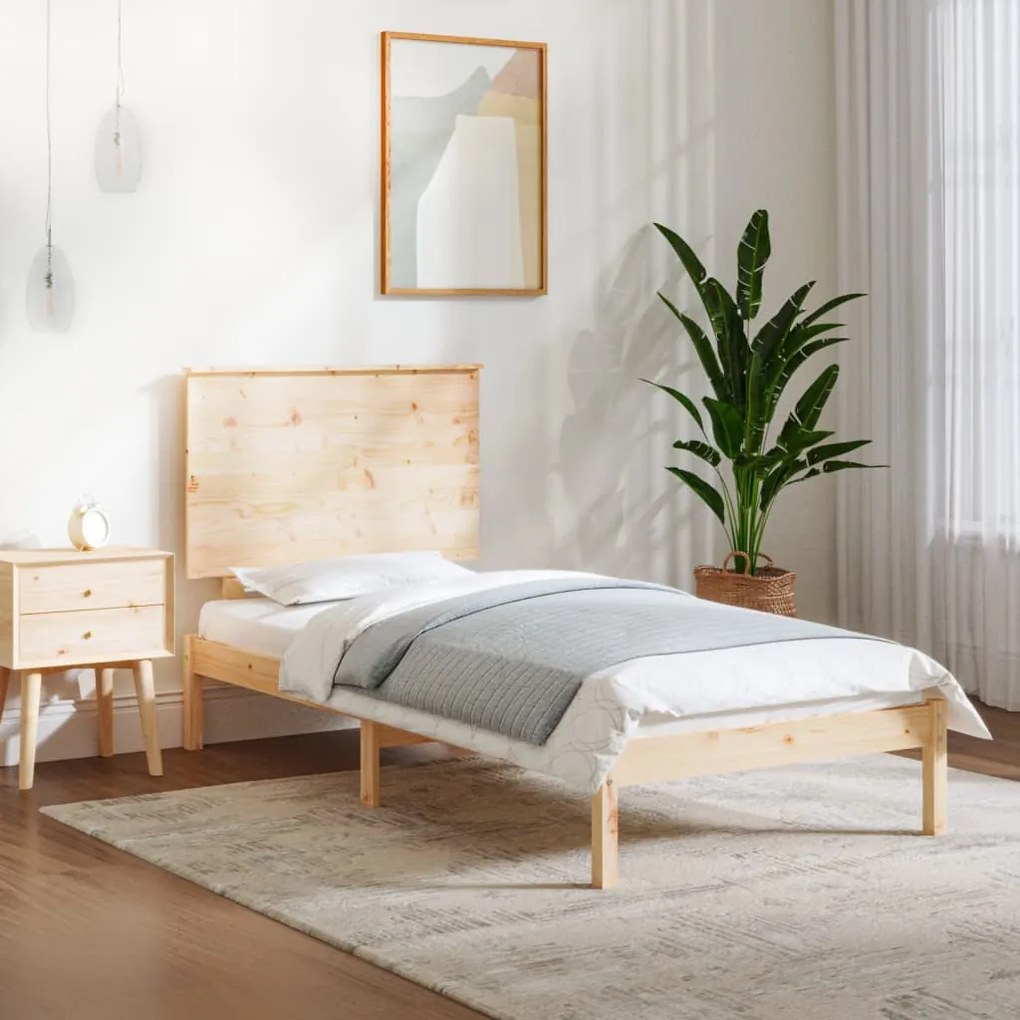 Giroletto İn Legno Massello 75x190 Cm Small Single /