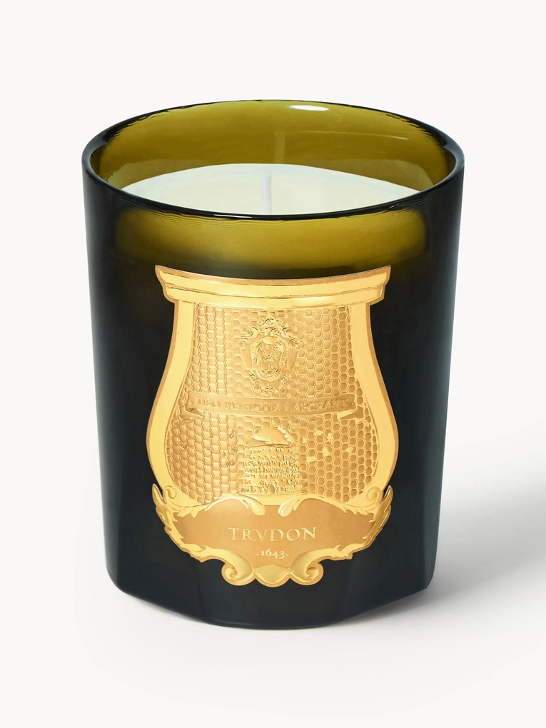 Candela profumata fatta a mano Cyrnos (fico nero, legno di cedro, lavanda e pino)