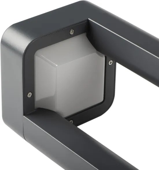 Kanlux 36552 - Applique da esterno PEVO 1xGX53/11W/230V IP44 antracite