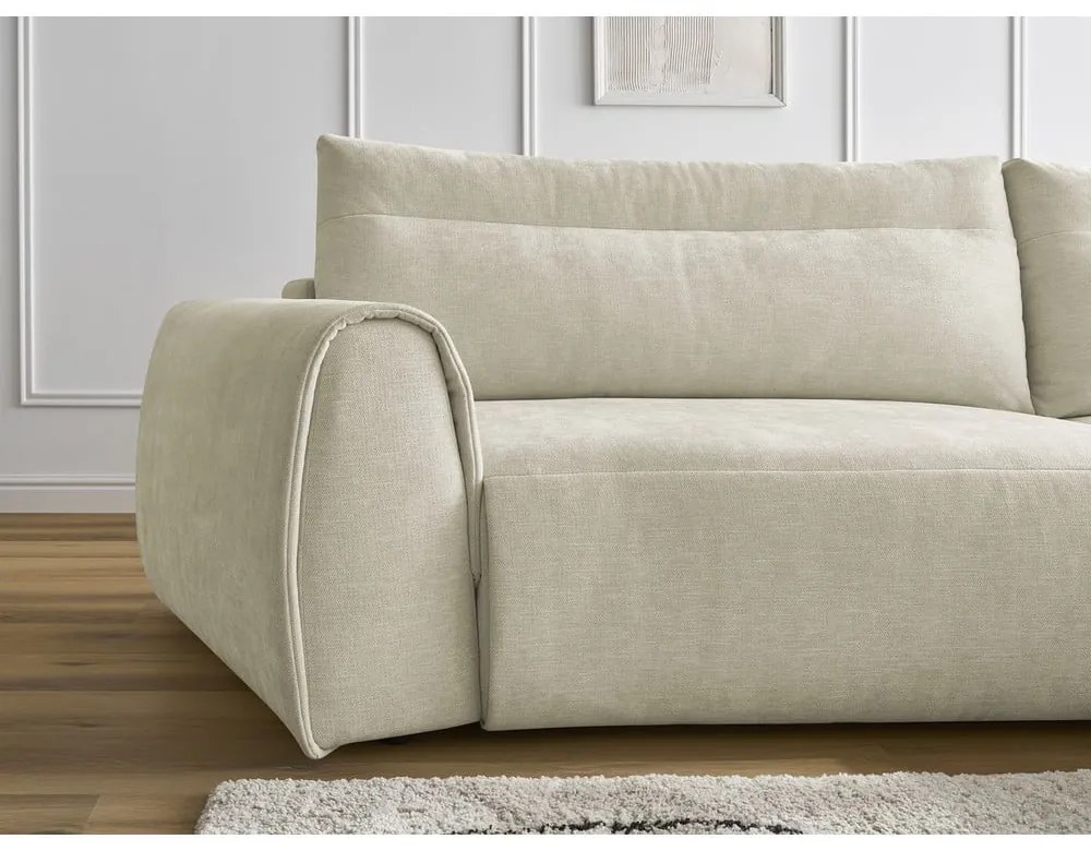 Divano angolare beige Aden – Bobochic Paris