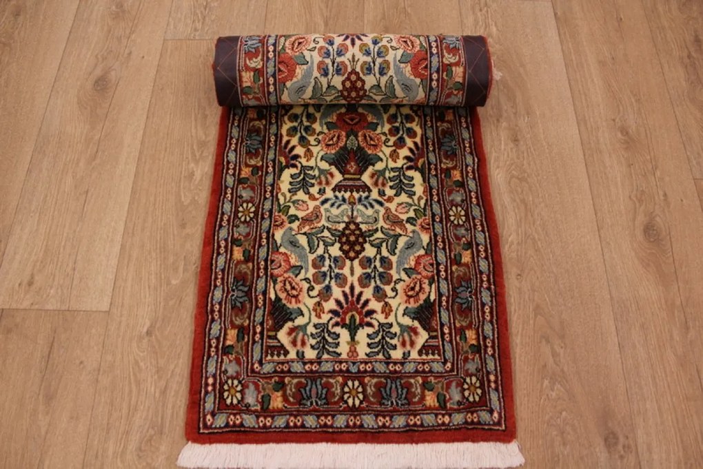 Varamin Tappeto persiano 170x50 (Iran) Annodato A Mano