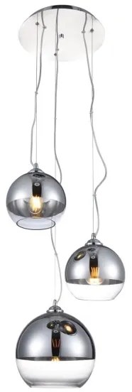 Azzardo - Vetro di ricambio per lampadario BALL - grande diametro 24 cm