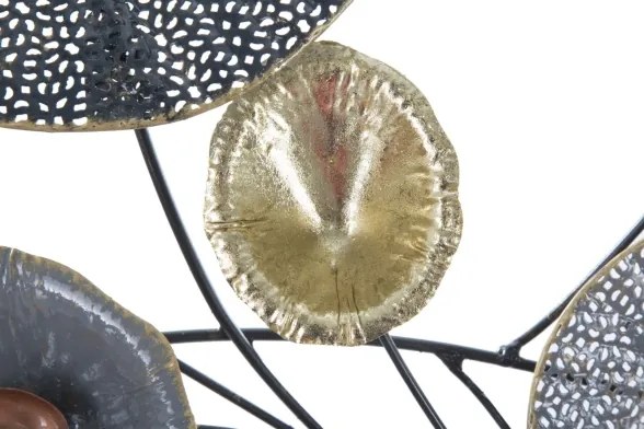 Pannello Decorativo Astratto Grid 135X7,5X69 Cm In Ferro Multicolore