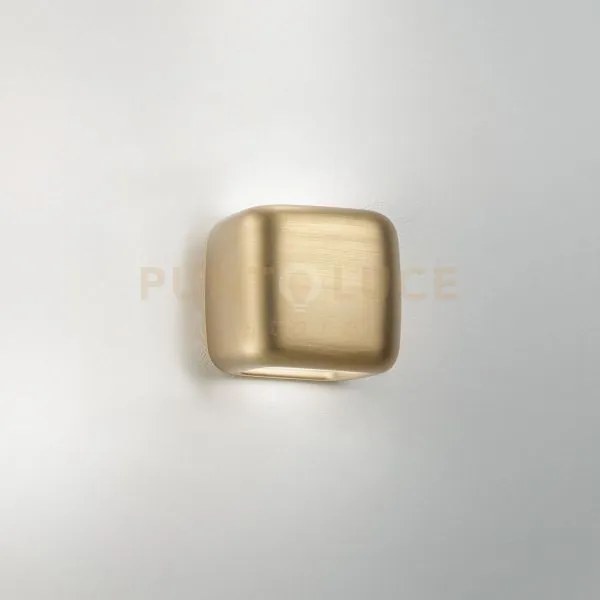 Babol a - applique in alluminio colore oro opaco 2 luci attacco gx5...