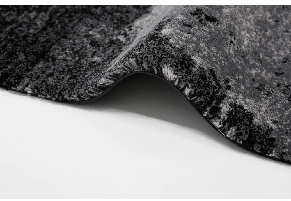 Tappeto in lana grigio scuro 120x180 cm Bran - Agnella