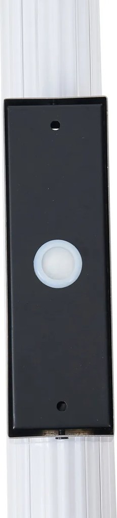 Lampada da parete retrò color canna di fucile 80,4 cm incl. LED IP44 - Coco