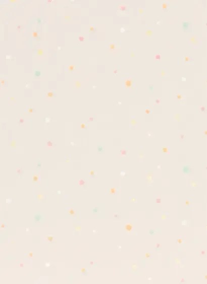 Majvillan Carta da parati Stardust - Lovely Pastel Pink