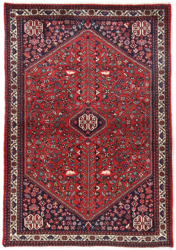 Abadeh Tappeto 160 x 110 (Iran) Annodato A Mano