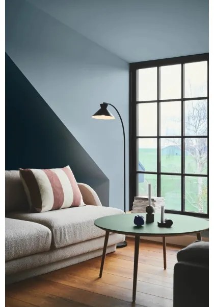 Nordlux - Lampada da terra DIAL 1xE27/10W/230V nera 150 cm