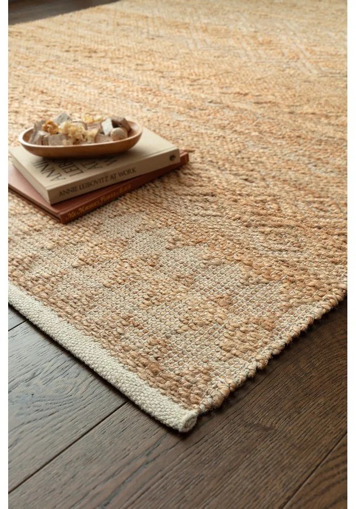 Tappeto tessuto a mano con juta in colore naturale 200x290 cm Asher Natural - Asiatic Carpets