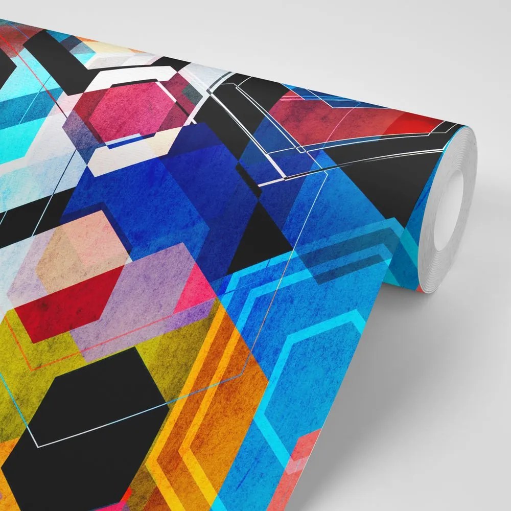 Carta da parati autoadesiva – Geometria astratta