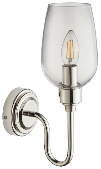 Endon 103316 - Applique da parete STOURTON 1xE14/6W/230V, finitura cromo lucido