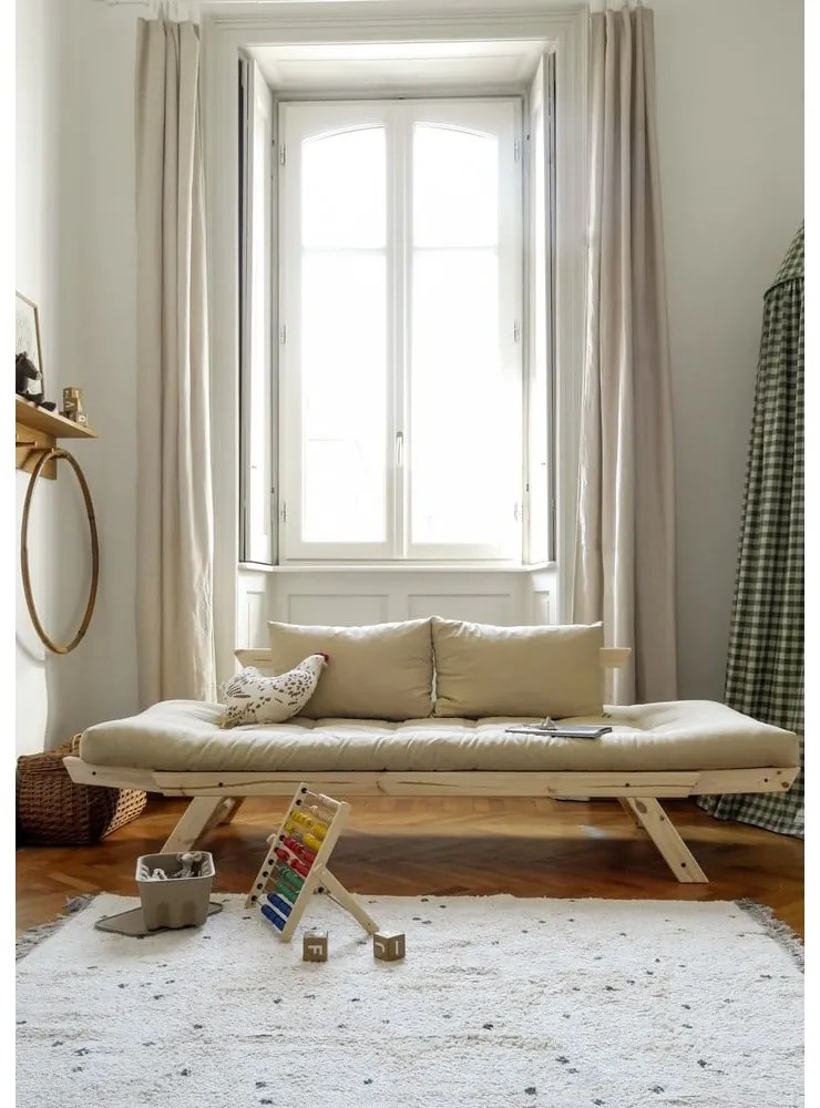 Divano variabile Naturale chiaro/Beige lino Bebop - Karup Design