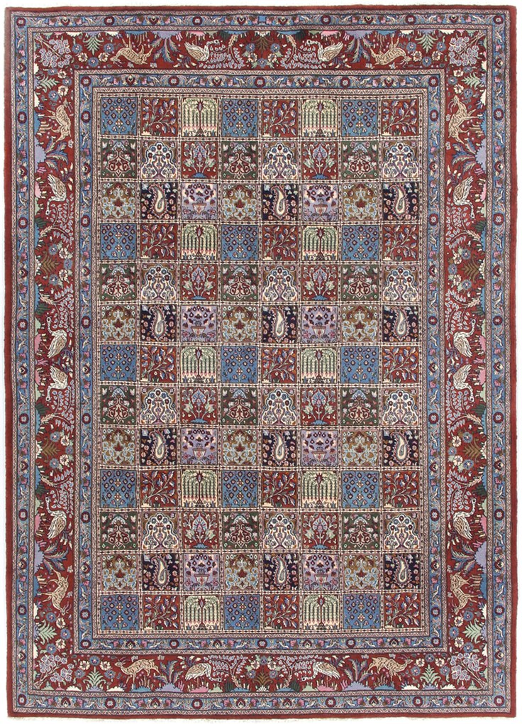 Moud Tappeto 300x200 (Iran) Annodato A Mano