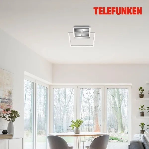 Telefunken 318608TF - Plafoniera LED con sensore FRAME LED/17W/230V 3000K