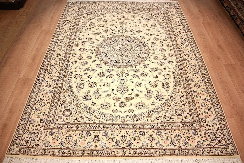Nain Tappeto 350 x 250 (Iran) Annodato A Mano