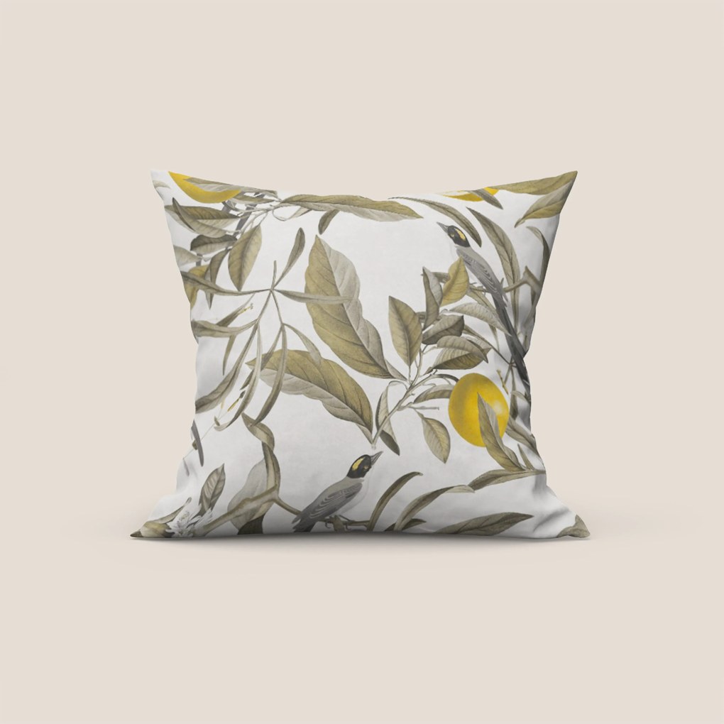 Lemon elegante collezione di cuscini a fantasia in velluto impermeabile