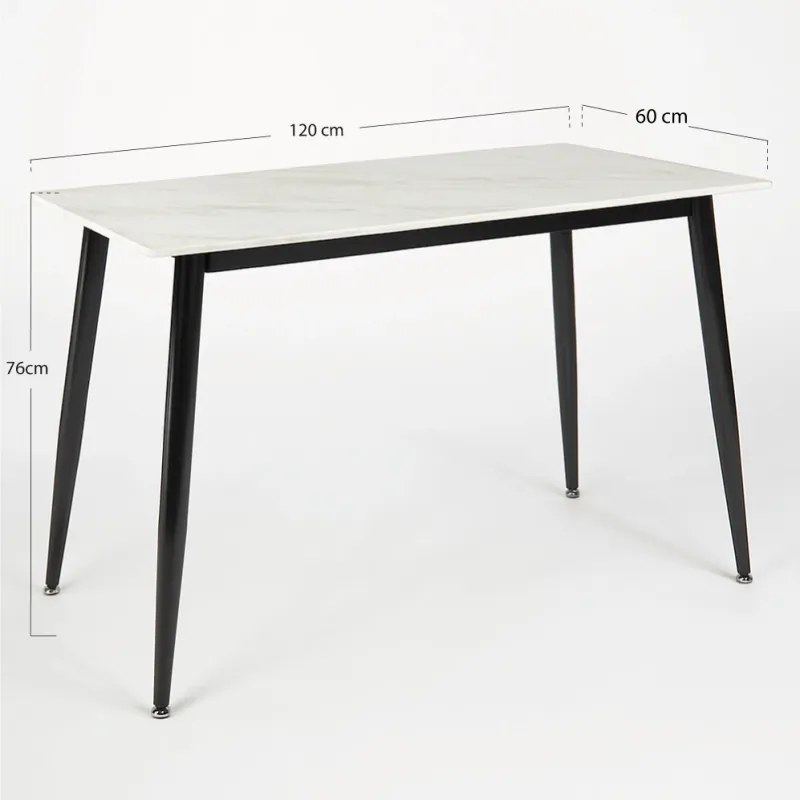 Tavolo da pranzo Bele 120x60 cm