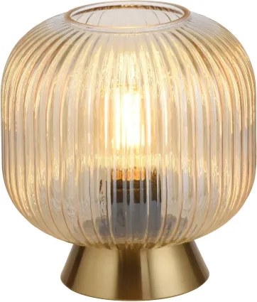 Schöner Wohnen 13573-27 - Lampada da tavolo NAMI 1xE27/25W/230V dorata/beige