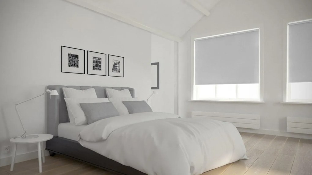 Tenda a rullo oscurante Dublin bianco 180x190 cm