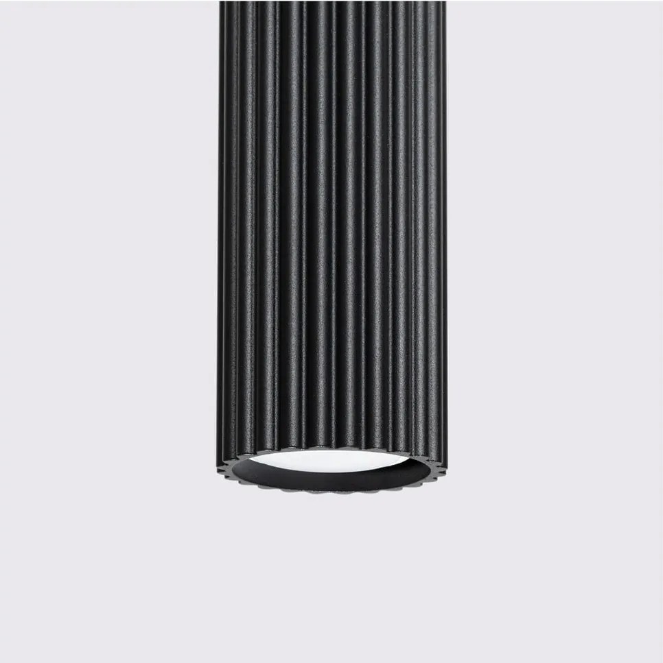 Lampadario nero Gleam – Sollux