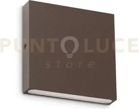 Post-it applique a parete ip65 led 3000k 3w 370 lm coffee