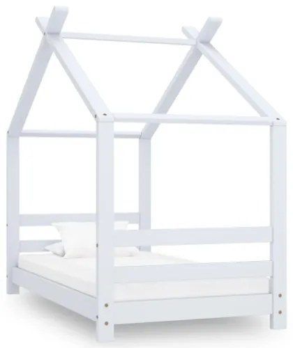 Giroletto per Bambini Bianco in Massello di Pino 70x140 cm