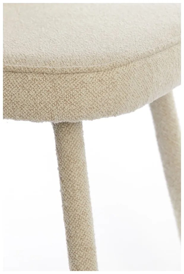 Sedia da pranzo beige Djeslin - Light &amp; Living