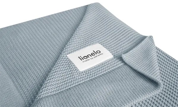 Lionelo - Coperta in bambù 75x100 cm Grigio