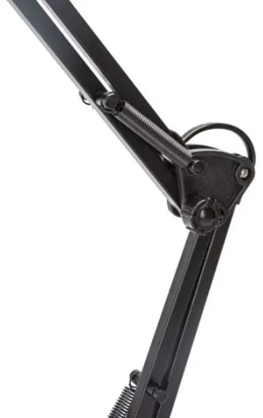 Aigostar - Lampada da tavolo 2in1 1xE27/40W/230V nero