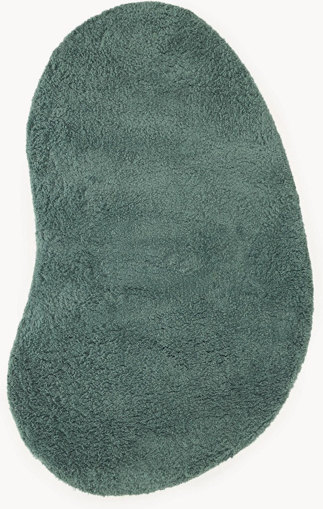 Tappeto a pelo lungo dalla forma organica Tully