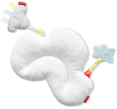 Skip Hop - Coperta per bambini per giocare con il trapezio di legno Fodera CLOUD