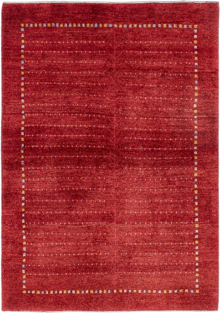Gashguli Tappeto 100 x 150 Rosso (Iran) Annodato A Mano
