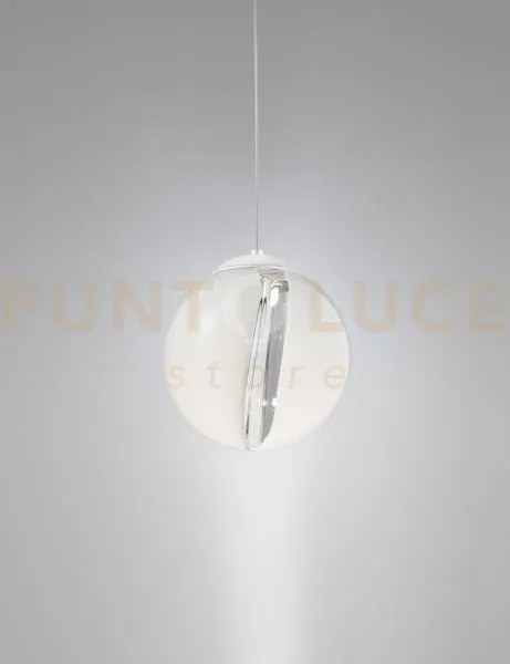 Poc sospensione 25l cristallo bianco montatura bianco opaco 1 l32cc...