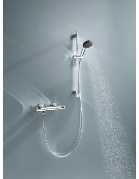 GROHE 34800001 - Miscelatore termostatico per doccia PRECISION FLOW 600 mm cromato
